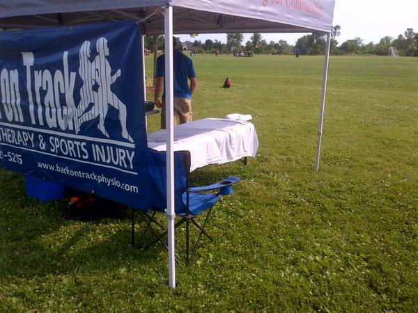 BOTPhysio's tweet photo. We are here at the Mississippi Invitational Soccer Tournament in Beckwith today providing first aid! Come visit! http://t.co/45MzOcYusL