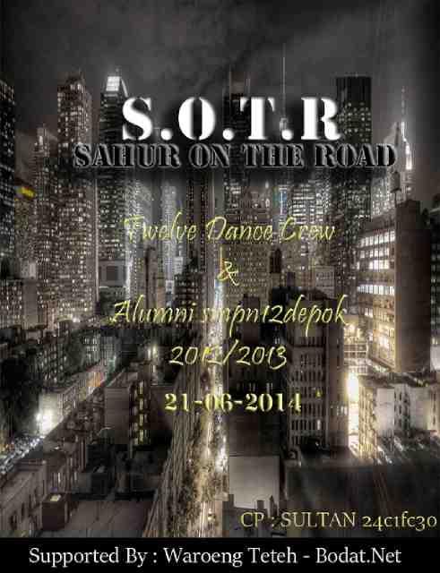 H- 1 TDC akan SOTR, joinn ? Invite Cp di gambar inii!!!
