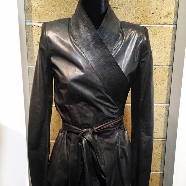 A fierce paper-thin leather jacket for 