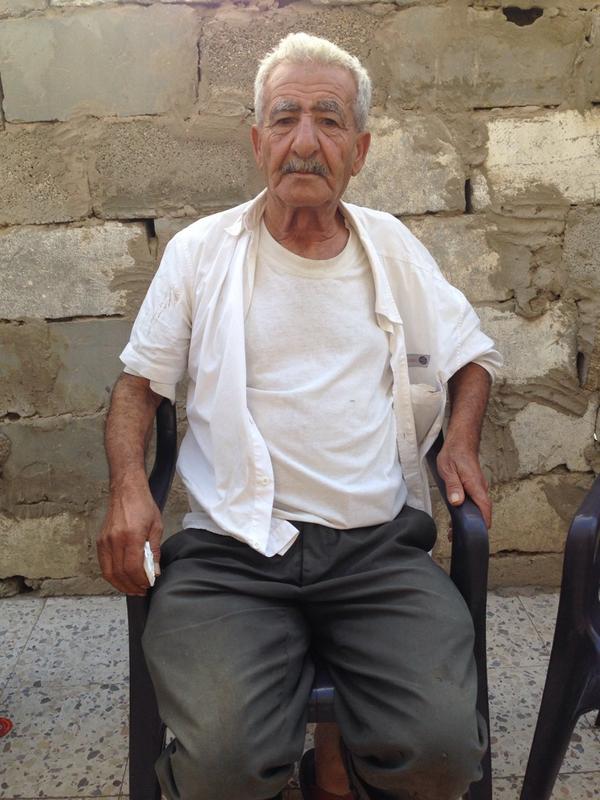 Moussa Abu Jarar lost 2 sons, 2 daughters, 1 daughter in law &amp; 3 grandchildren in an Israeli airstrike on his home