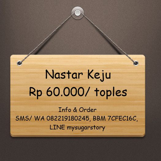 Nastar Keju! Yuuummm, kebayang kaaan, enaknyaaaa ^^ #MySugarStory