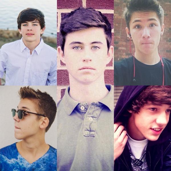 KelMizz's tweet photo. Omg! Y'all freakin fine! 😍💕 @Nashgrier @HayesGrier @TheMattEspinosa @camerondallas @Mr_Carterr Please Follow me back! http://t.co/6XV6jOYumS