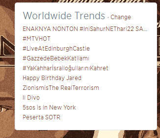 WinchesterBros's tweet photo. Happy Birthday Jared is trending worldwide!  A great twitter gift for @jarpad! http://t.co/hRZUOs6tFV