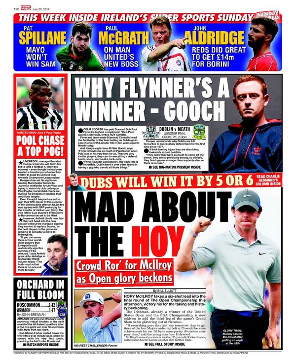 Bs79YiCCIAEAZBM Liverpool want a marquee signing to replace Suarez with Arturo Vidal & Paul Pogba top of the list [Sunday World]