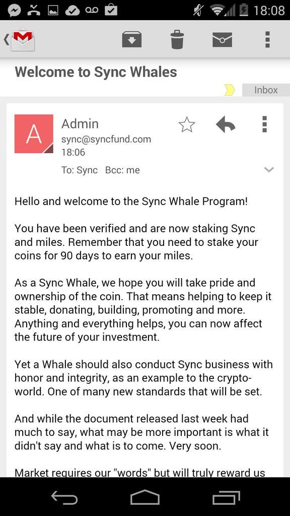 cobie's tweet photo. $sync I'm a whale, baby http://t.co/R38initD2l