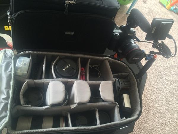 FracturesFilms's tweet image. We are well equipped for today’s shoot thanks to @thinktankphoto #48nola