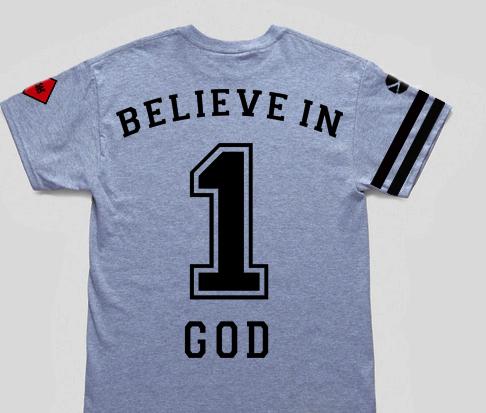 mafcloth's tweet photo. Believe in 1 god #grey #Tees #LimitedSize http://t.co/YIFGkTjxvd