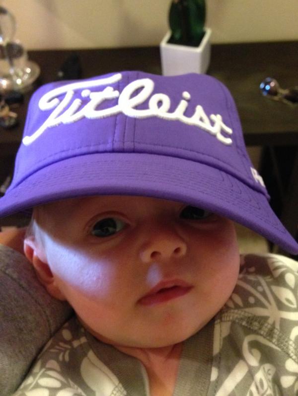 Jett wearing <a href="/Titleist/">Titleist</a> <a href="/TitleistonTour/">Titleist on Tour</a> in his favorite TCU purple! <a href="/TCU_Athletics/">TCU Athletics</a> <a href="/TCUMensGolf/">TCU Men's Golf</a>