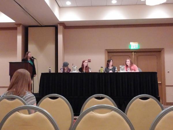 IlliniSSA's tweet photo. Our very own @_smellen is on a panel at #fbbcon talking about putting compassionate humanism into action! http://t.co/99a9vR3jvs