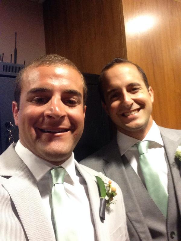 Labru14's tweet photo. Here we go, couldn't be any happier for my brother and best friend http://t.co/cyI6DihbVH