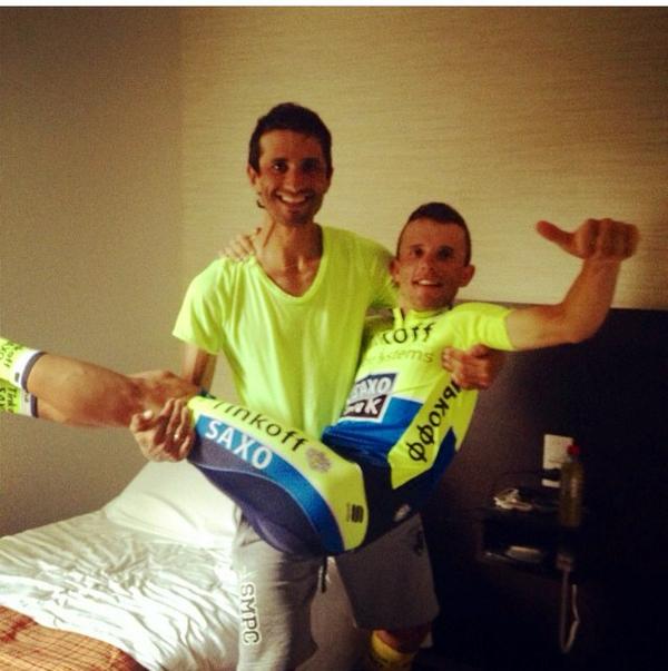 Benna80's tweet image. Gooooood Job Rafal✌️👍✌️👍✌️ #tinkoff4tdf