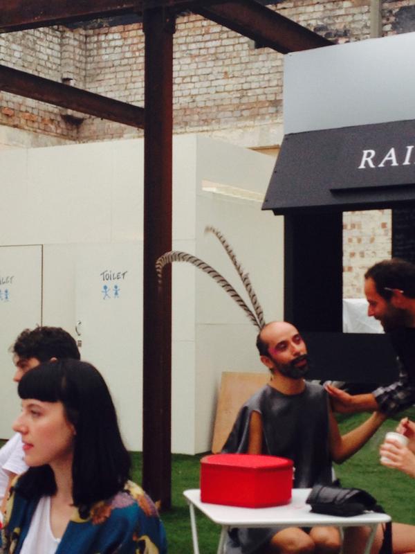 Create_London's tweet photo. Hilarious, witty surreal musings from @DavidHoylesNest. Still an hour to go so why not pop down to #ramplace http://t.co/CHWFEDhlpL
