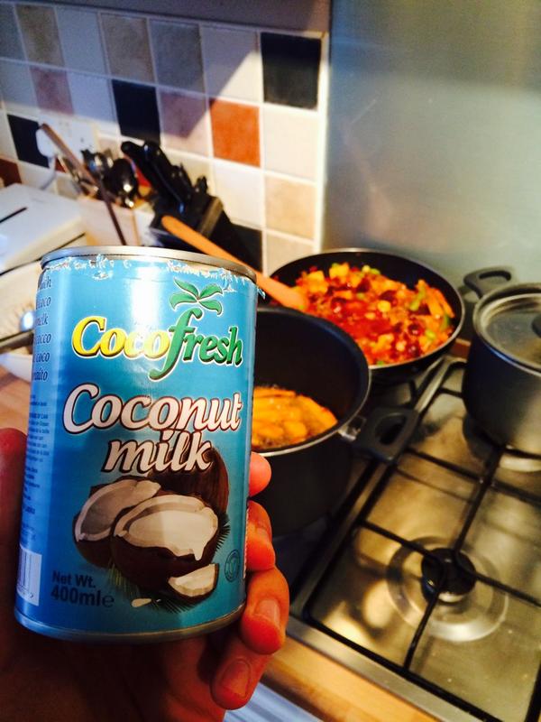 Cluett1989's tweet image. When I cook I always use #Cocofresh to give my food a Caribbean twist 🎋😎
