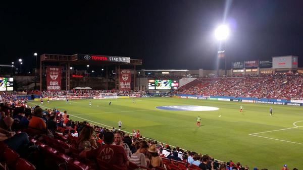 TheOrigDuke's tweet image. Out supporting FC Dallas!