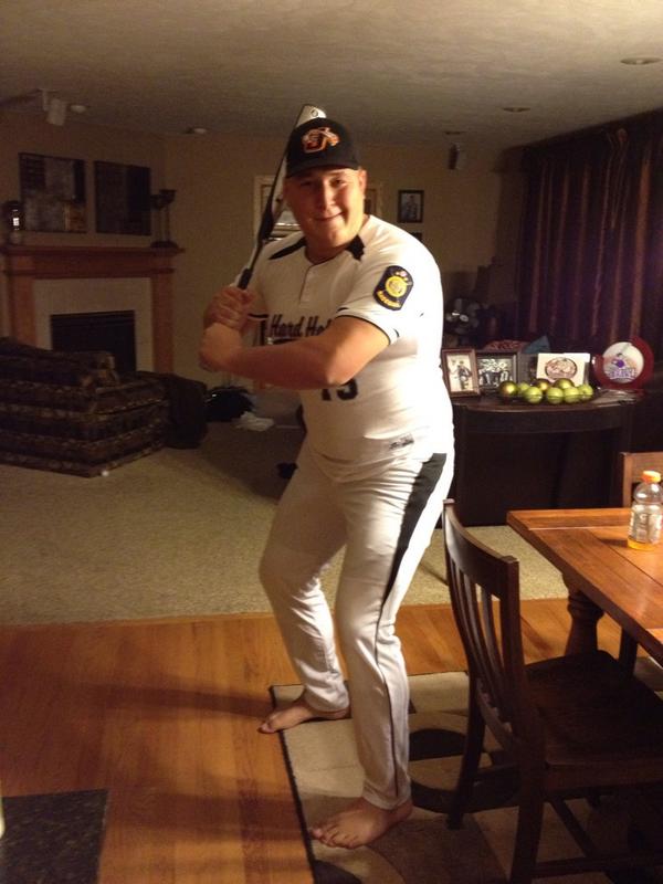 jschawang's tweet photo. I guarantee we would have won today with this guy!  #tight #letmeseethebirthcert @MPeppmuller http://t.co/WtPti8x2qK