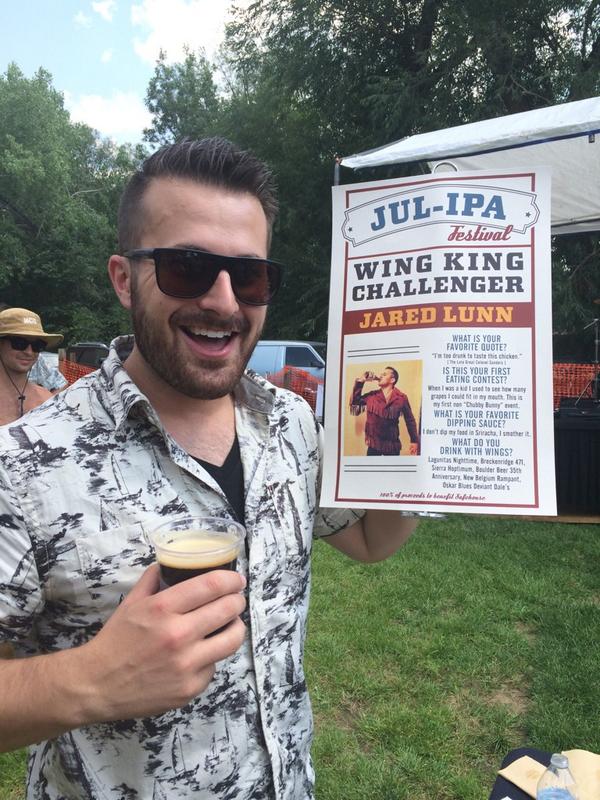 westendtavern's tweet photo. The WING KING ladies and gentlemen! #julipa http://t.co/hSUM8SMavc