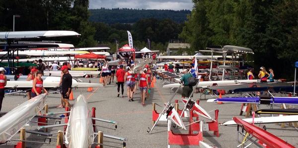 AEMedals's tweet image. Sun is coming out at #RCAmasters! @rowingcanada @BurnabyLakeRC @VictoriaCityRC @VanRowClub1886