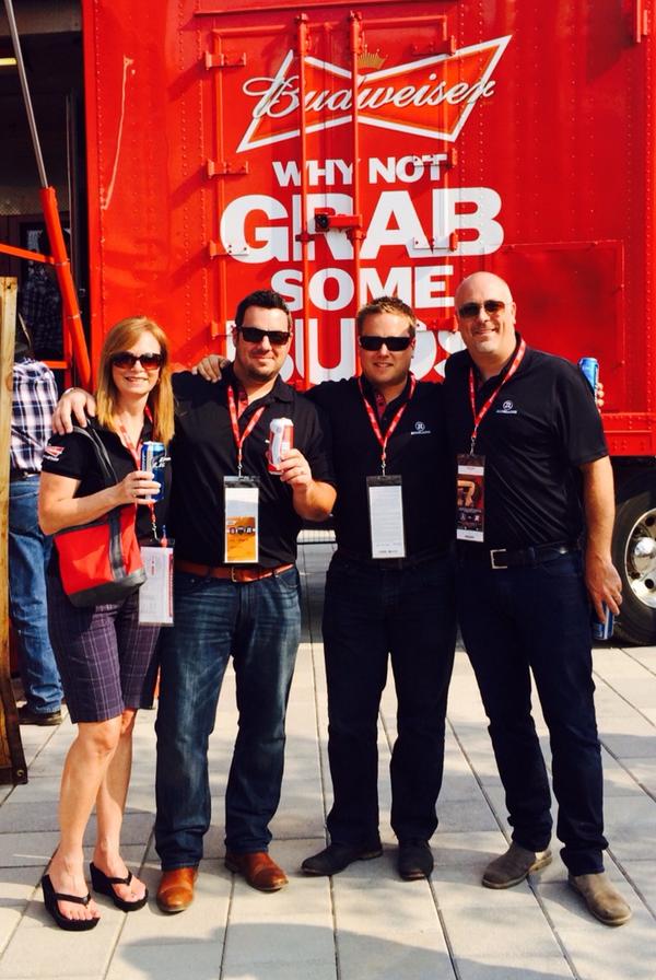 budguy17's tweet photo. Why Not Grab Some Buds!? @Budweiser @budcanada  #REDBLACKS http://t.co/8gLHrihpiE