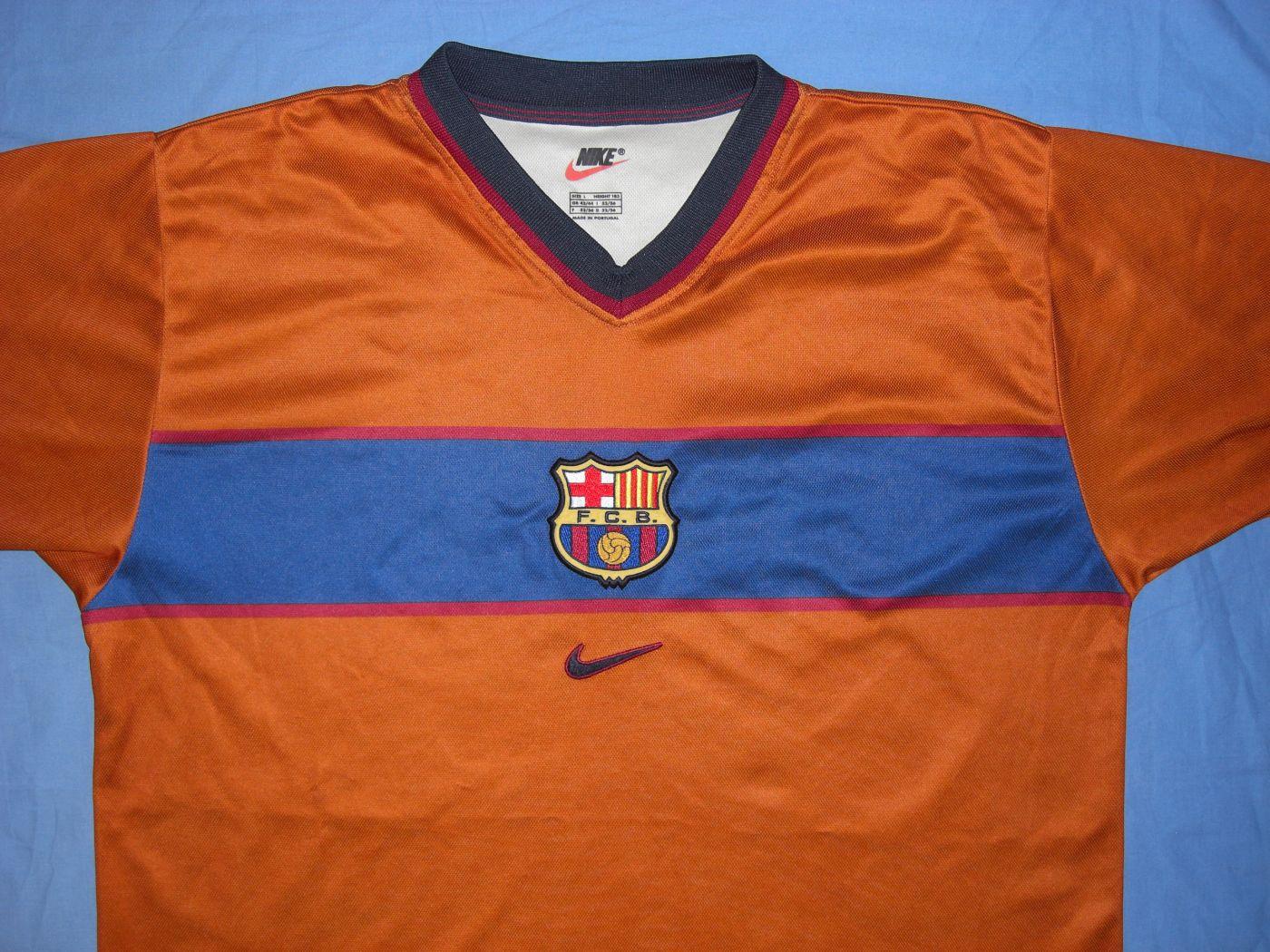 Barcelona orange away kit hotsell