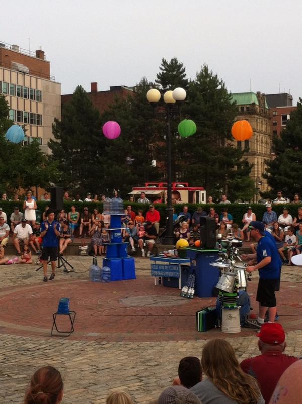 Buskers Festival on the Boardwalk