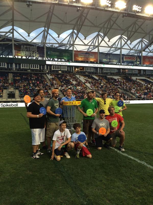 MLUltimate's tweet photo. Thanks to our contestants in the $10k challenge and a special thanks to our sponsors, @InnovaDiscs & @PDGA. #MLU2014 http://t.co/N5moMVdp7u