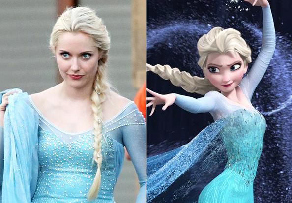 Recreate Elsa's signature side braid: http://trib.al/N1e3VeI.