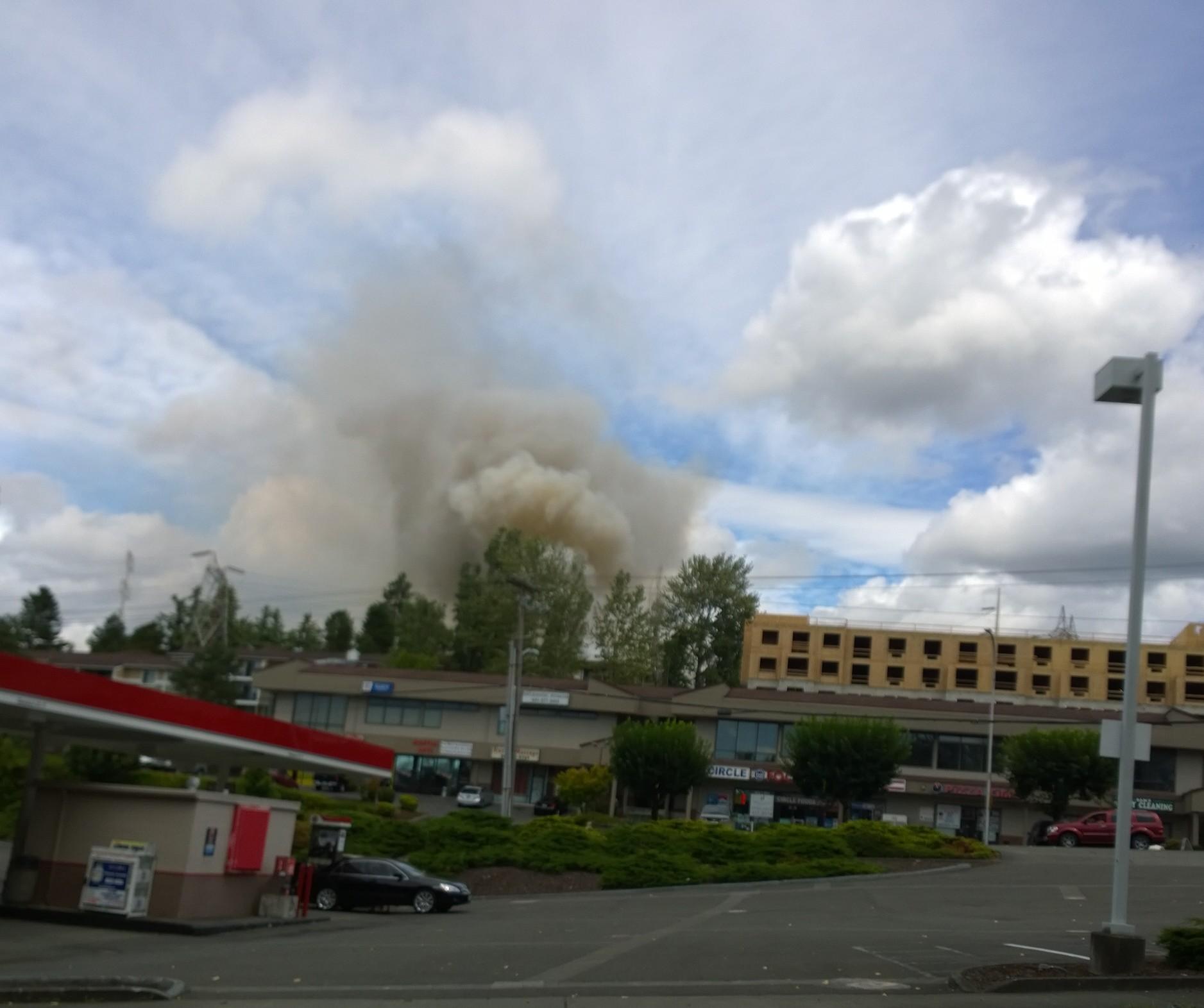 Renton Licensing Inc on Twitter "Just after the fire started 