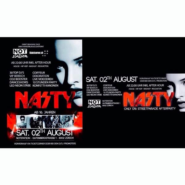 yourdjs's tweet image. Sa. 2August !!
Street Parade Afterparty!!
Ü16...See You There❤️