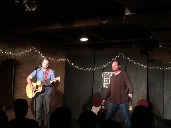 BigLittleComedy's tweet photo. "The tradition of touching dicks!" @CrassusCmdy #BLCF2014 http://t.co/0aeGrRp17b