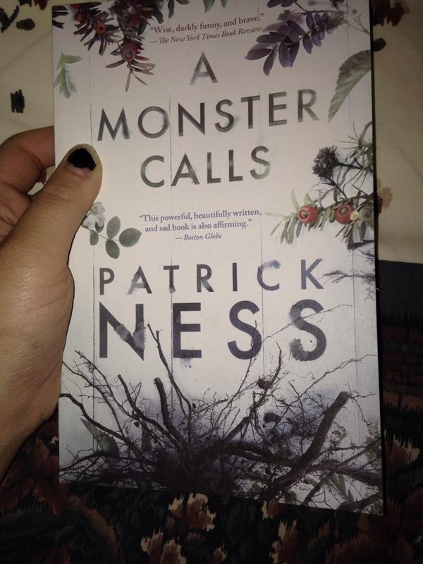 artsyreader's tweet image. Easily one of the most beautiful books I've read this year #AMonsterCalls by @Patrick_Ness