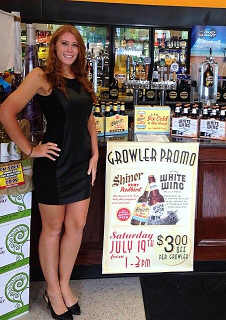 CrystalQuin's tweet image. Had a great promo for @ShinerBeer #RubyRedbird &amp;amp; #WhiteWing @VSquaredEvent #promomodel #beer #vsquaredevents