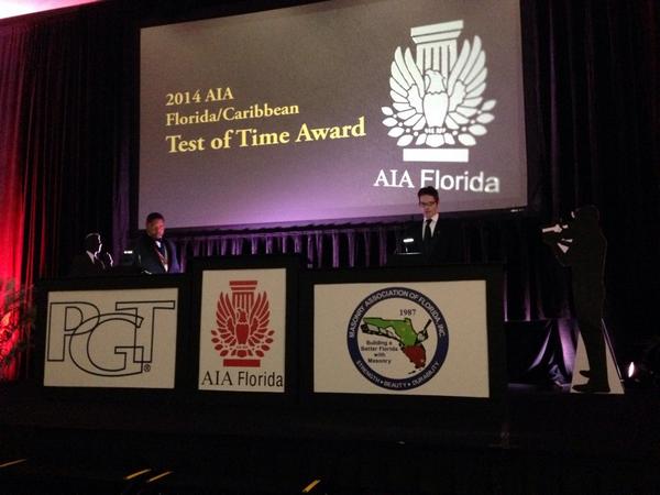 You know what's awesome? <a href="/nathanbutleraia/">Nathan Butler, FAIA</a> and <a href="/dankirbyfl/">Dan Kirby,FAIA,FAICP</a> hosting #aiafla14 Design Awards. Great job guys.