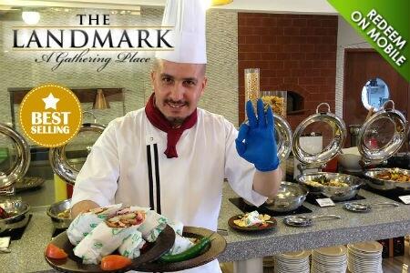 DiscountCodesSG's tweet photo. International Lunch Buffet For S$19.00 #thelandmark. Grab this deal @GrouponSG Offer details: http://t.co/Q6agHVwzwW http://t.co/eFfXKni45H