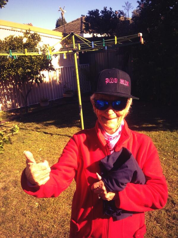 This cool nana reppin #badmax badmax.com.au
