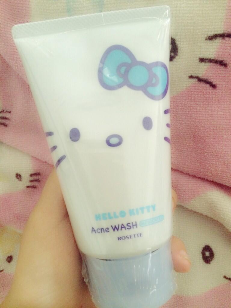Symone Oei ♥ on Twitter: "New Hello Kitty face wash from #spaceinvasion ...