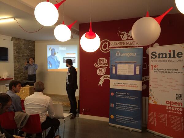 Atelier #smileopensourcesolution <a href="/lengow/">Lengow</a> #lacantine @RozennLengow