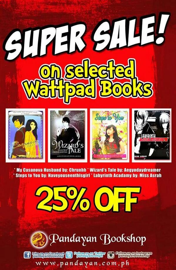 pandayancomph's tweet image. Tara na sa Pandayan Bookshop bukas ;-) #Pandayan PsicomSuperSale @aegyodaydreamer @diarynidenny @Wattpad_Quotes