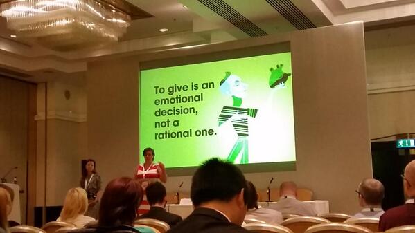 Love sessions that are about digital fundraising, but actually understand fundraising #iofnc @BeateSorum