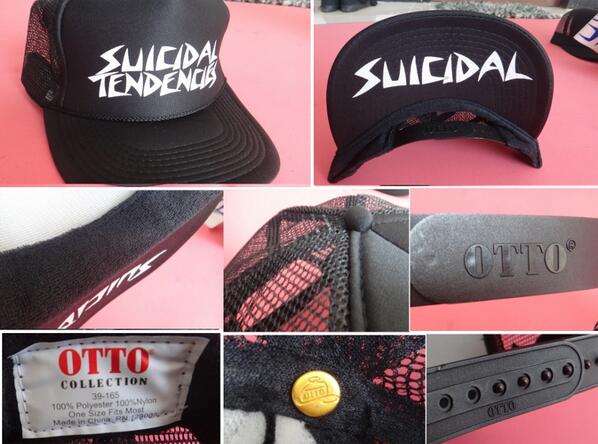 <a href="/NOUZ_brand/">Nouz skateboarding</a> WTS Otto Suicidal Tendencies glow in the dark flip hat. 475k. New. Original. (081945348117)