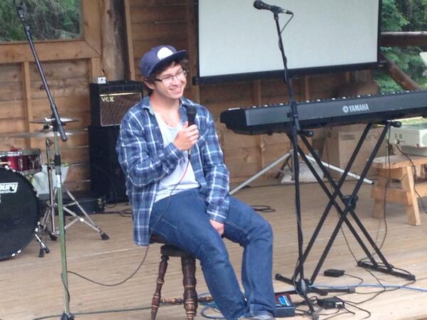 Our first outdoor campfire was last night and it was awesome! Great time to teach the kids about God!