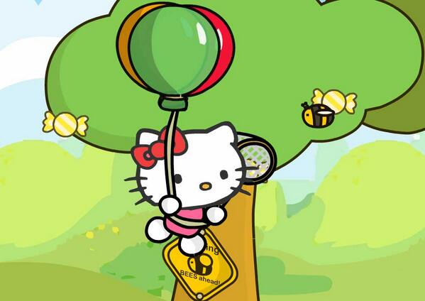 HelloKittyGame3's tweet image. hellokittyoyunu.com/balonla-seker-…

Balonla Şeker Toplama içeriğinde karakterimizle şekerleri toplayacak, arılardan kaçacaksın.