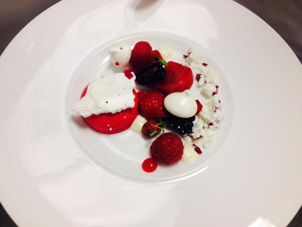 RadishEvents's tweet image. Incredibly beautiful and delicious dessert by one of our @RA_Food chefs at our event today...