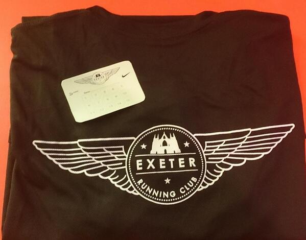 RunClubExeter's tweet image. #srccommunity tonight from 6.15pm. Grab a reward card, stamp it over15 weeks and get your free Running Club Tee :-)