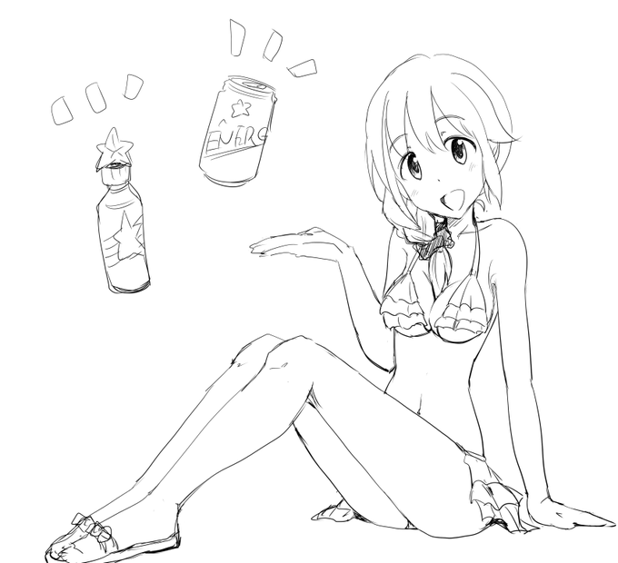 限定ショップちひろさん
#モバマス版深夜の真剣お絵かき60分1本勝負 