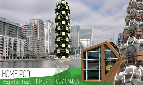 tomitzz's tweet image. Do you feel the pain of moving homes? #HomePod is a #flatpacked #house that moves with you #innovationwarehouse