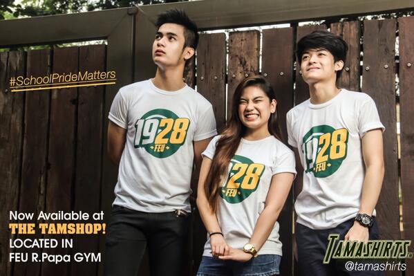 “@tamashirts: Now Available at the TaMShop! #tamashirts #tamarawpride #schoolpridematters #uaap77 #feushirts ”