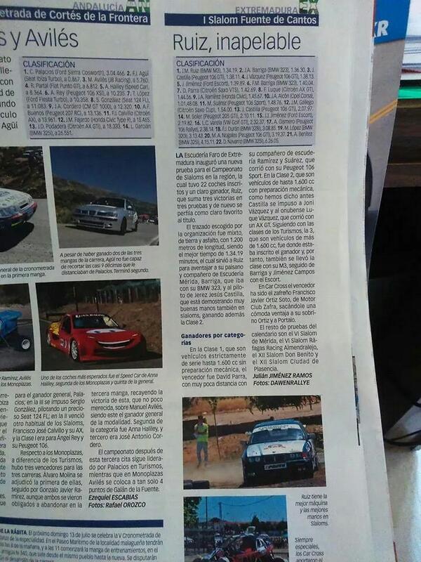 En que dice organizado por escudería faro si no es por el grupo RUM  RUM esto no hubiese salido en adelante