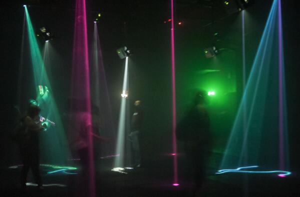 prw25's tweet image. Highlight was definitely the piece from @umbrellium #Assemblance #digitalrevolution cc @BarbicanCentre