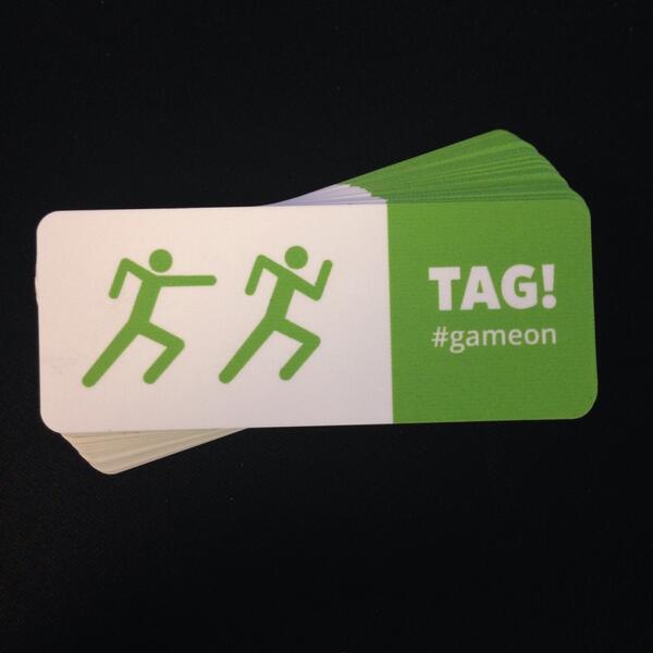 TagApp's tweet image. Our promo cards have arrived #gameon