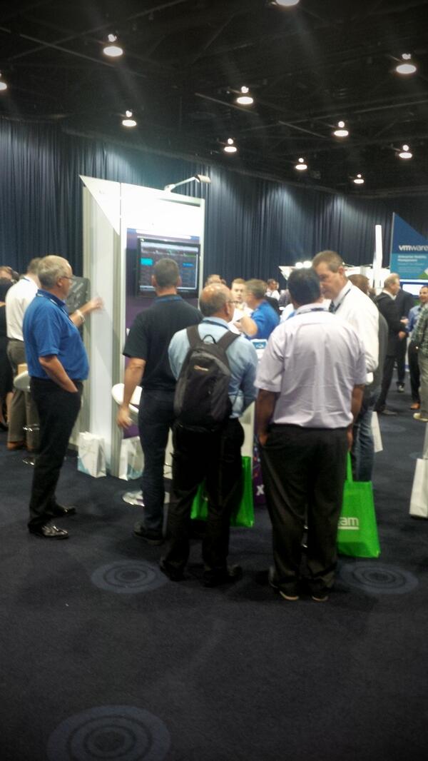 xagan's tweet photo. #Xangati booth at vForum Manchester UK with Triangulate http://t.co/nNoxeB34rq